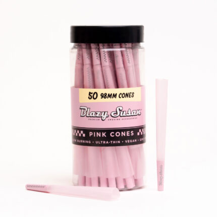 Blazy Susan Pink Pre Rolled Cones 98mm 50 Count scaled 1.jpg