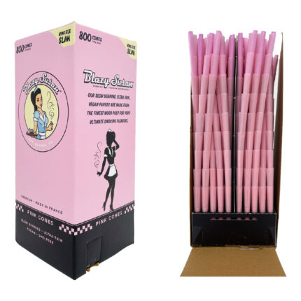 Blazy Susan Pink Pre Rolled Cones 98mm 800 Count.jpg