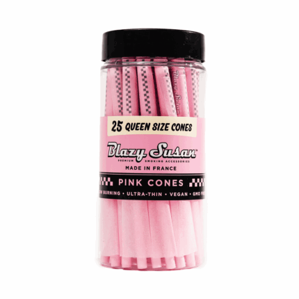 Blazy Susan Pre Rolled Cones Queen Size 25 Count Jar 1.png