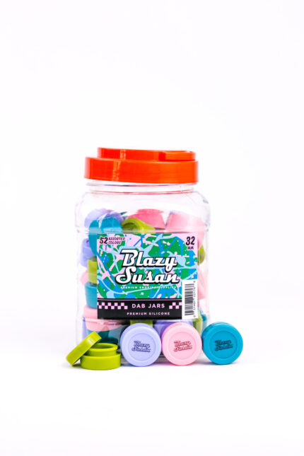 Blazy Susan Silicone Dab Jar 32mm 52 Count scaled 1.jpg