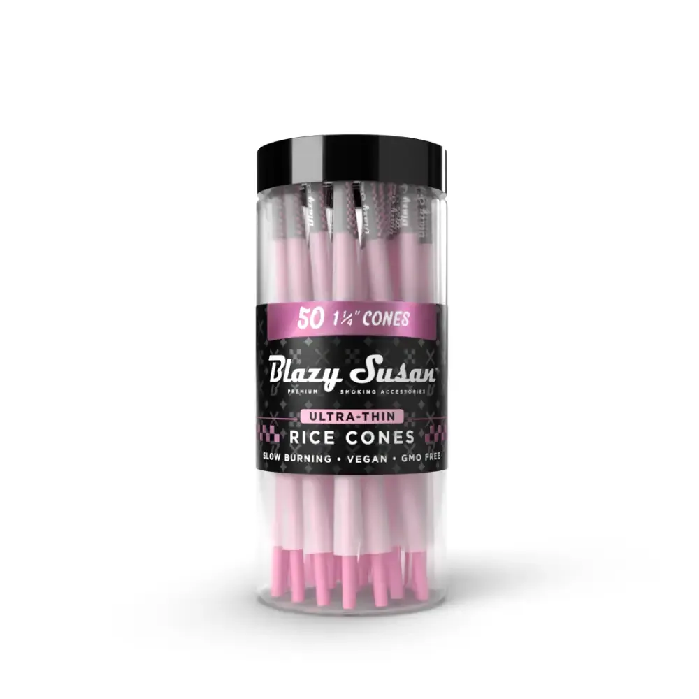 Blazy Susan Ultra Thin Rice Cones Jar