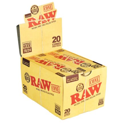 Raw 7024 Classic Cones 20 ct Per Pack.jpg