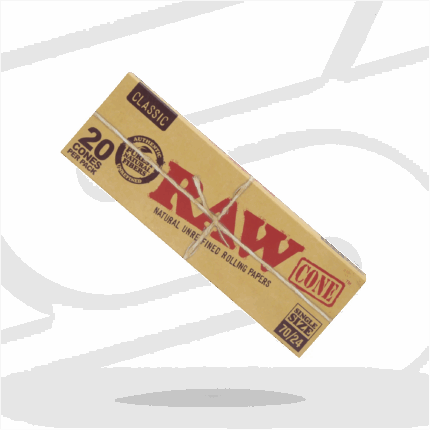 Raw 7024 Classic Cones 20ct Per Pack 1.png