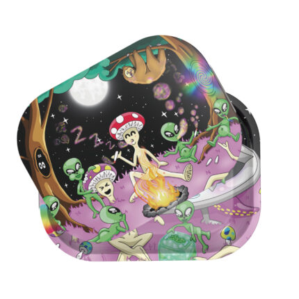 ZZZs Rolling Tray with Magnetic Cover Intergalactic Trip by Bangerooo scaled 1.jpg