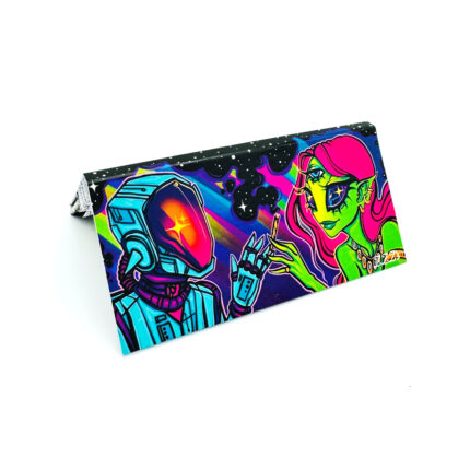 ZZZs Space Lovers by Spooky Girl Art ZZZs King Sized Rolling Booklet w Tips 1.jpg