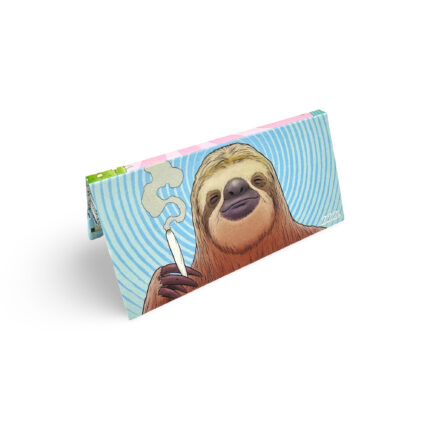 ZZZs Stoner Sloth by Tim Molloy ZZZs King Sized Rolling Booklet w Tips.jpg