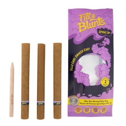 DaySavers Fill a Blunts 109mm11mm Pre Rolled Blunt Tubes Spiral Tips.jpg