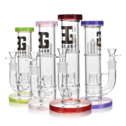 Eg Glass EG 66 Straight Tube bongs Glass Water Pipe 11 inch.jpg