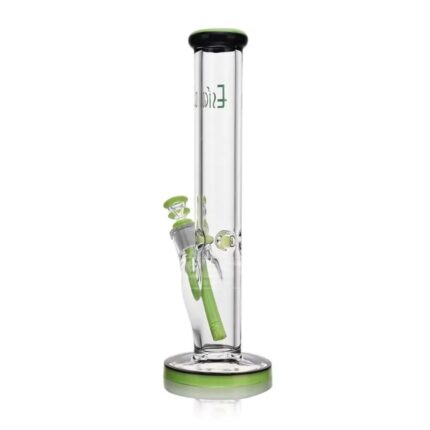 Eg Glass ES22374 Straight Tube Bong with 14mm Bowl 14 Light Green.jpg