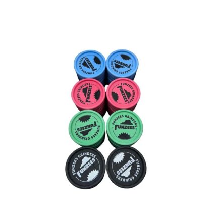 Funzees 50mm Hemp Grinder – Biodegradable 2 Part Assorted Colors 24 Display.jpg