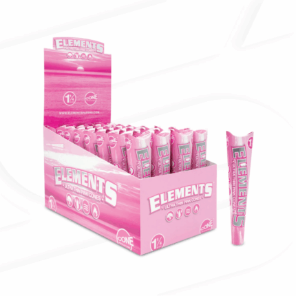 Elements Pre Roll Cone 1.25 Pink 32 Ct. 6pk 2.png