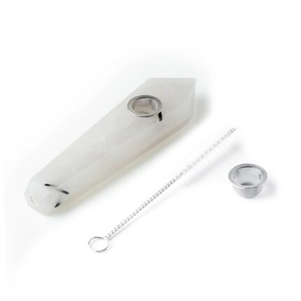 Tourmalinated Quartz Gemstone Pipes .jpg