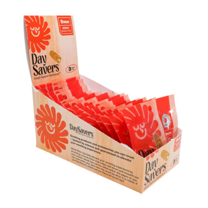 DaySavers Natural Wood Filter Tips 3 Tips per Pack 20 Packs per Box 1.jpg