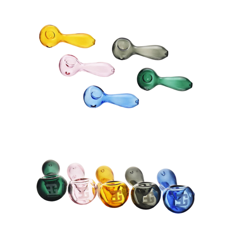 Eg Glass ESH2549 Classic Transparent Glass Handpipe 5.4 Inches.png