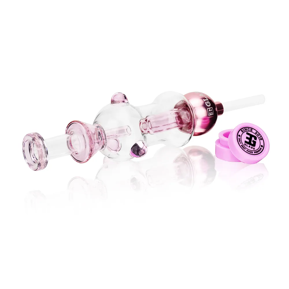 Eg Glass NC2525 Modular Pull Clean Piston Nectar Collector 6.75 inch Pink.webp Eg Glass NC2525 Modular Pull Clean Piston Nectar Collector 6.75 inch Pink.webp